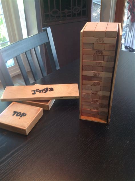 jenga metal box|containers to hold jenga pieces.